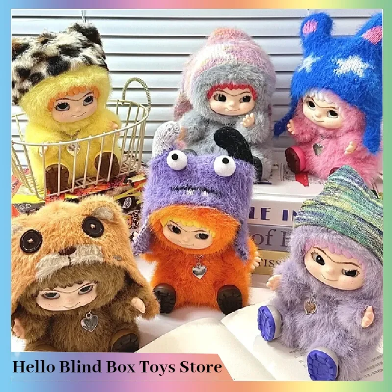 

Genuine Wakuku Fuzzvtrenpyfunparty Series Blind Box Anime Figure Plush Doll Mystery Box Trendy Bag Accessories Surprise Gift