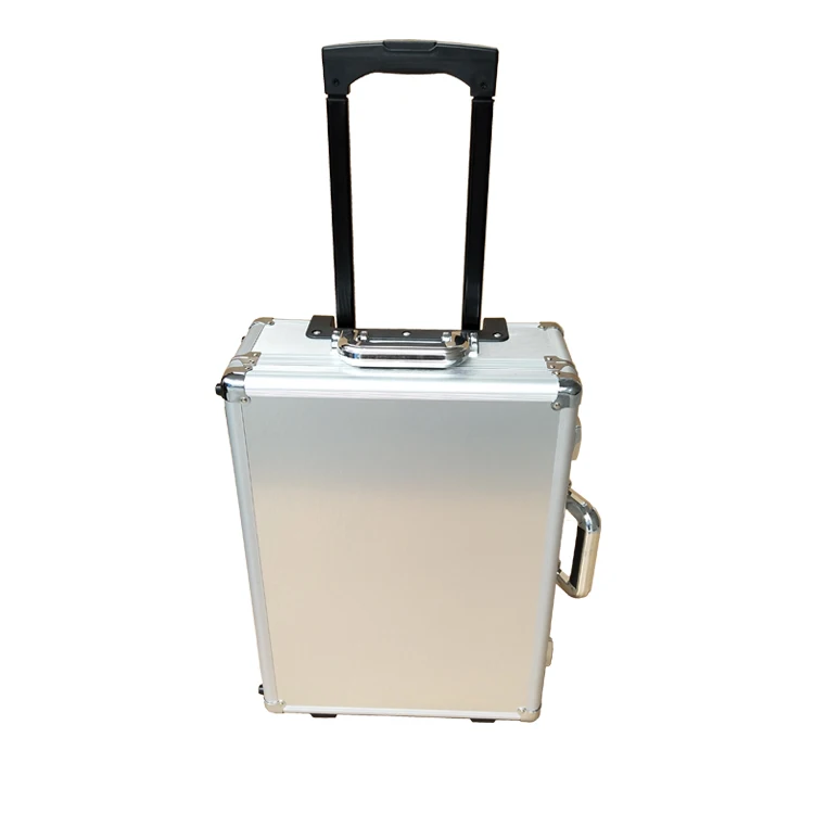 

Aluminium Alloy Skeleton Built-in Three Aluminum Tie Rod Iron Middle Wheel Draw-bar Box