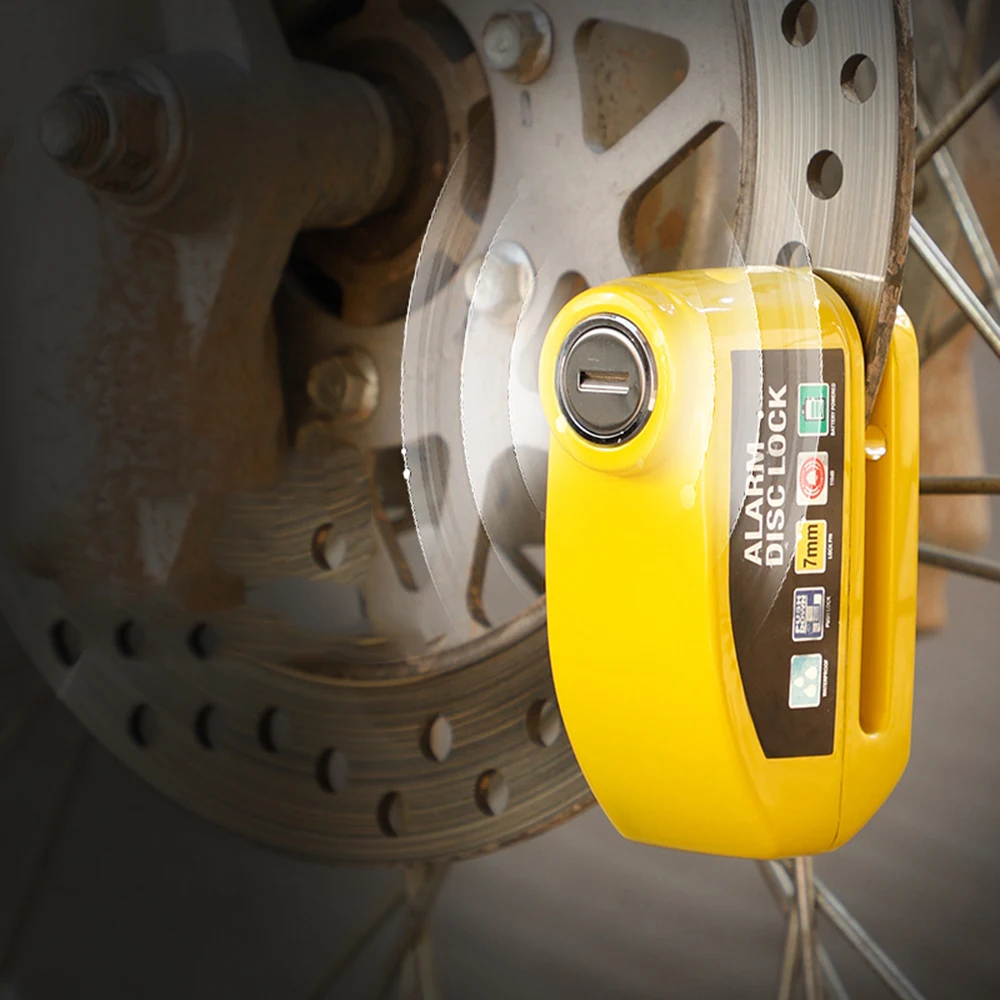 

Мотоциклетный велосипедный замок, сигнализация, защитная защита, навесной замок, диск из алюминиевого сплава, противоугонное напоминание, веревочный замок, сумка, аксессуары для мотоцикла