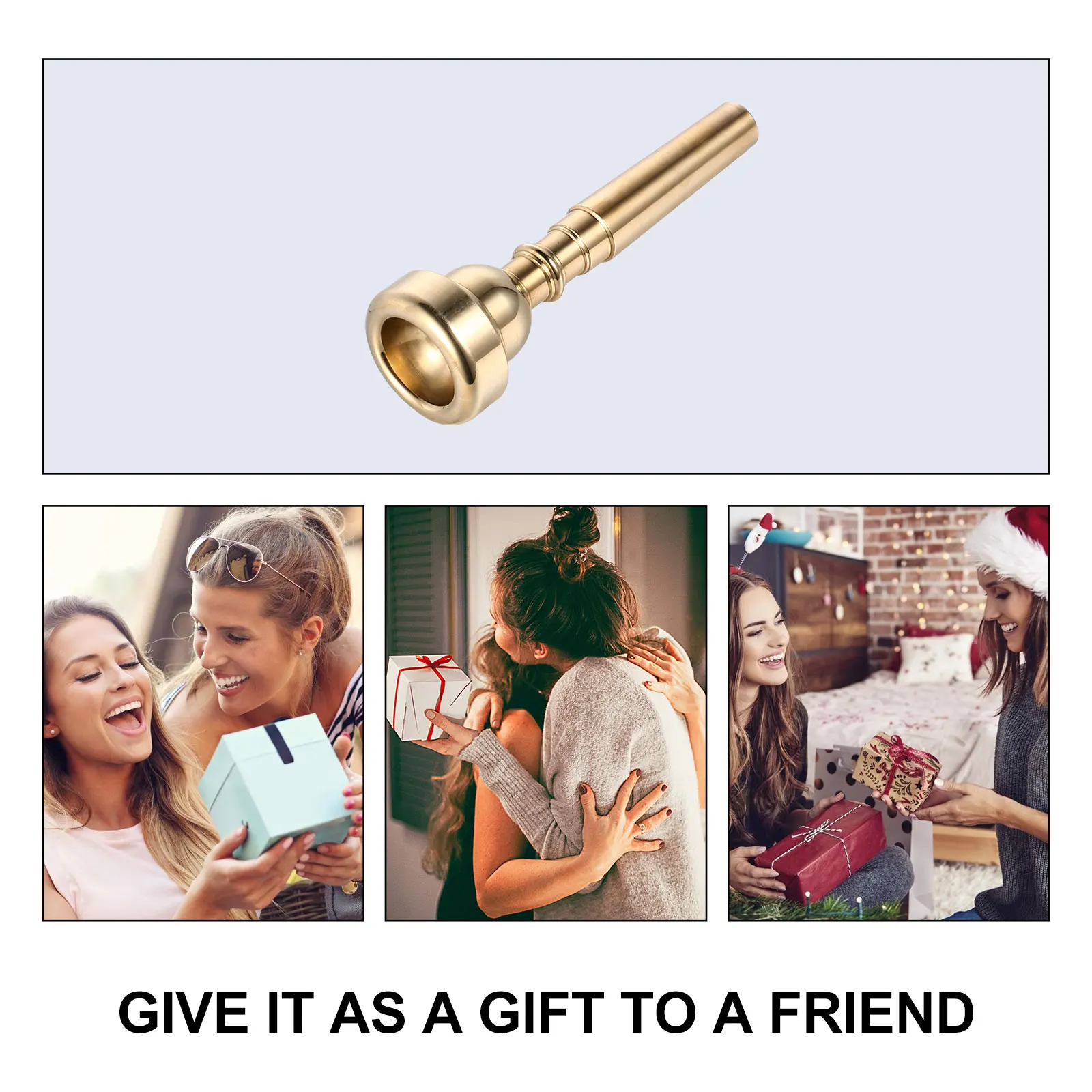 

Trumpet Accessories Mouth Replacement Musical Instruments Bass Professional Golden Copper