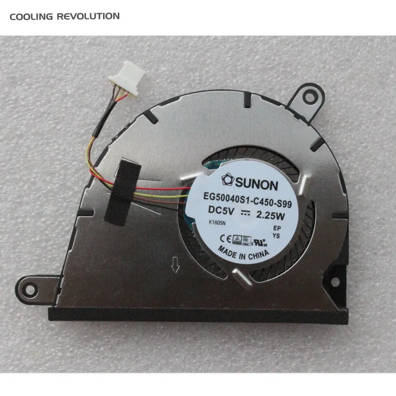 New Original Laptop CPU Cooling Fan For Lenovo 2014 ideapad Yoga 2 13 Model 20344  SUNON EG50040S1-C450-S99 DC5V 2.25W