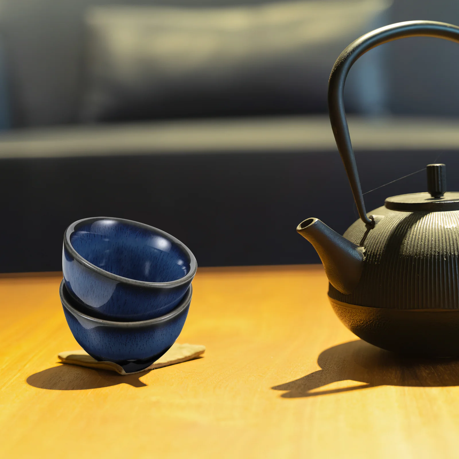 

2Pcs Japanese Style Ceramic Sake Cups Wine Tea Drinking Vessel Smooth Texture Elegant Appearance Perfect for Guest Entertainment