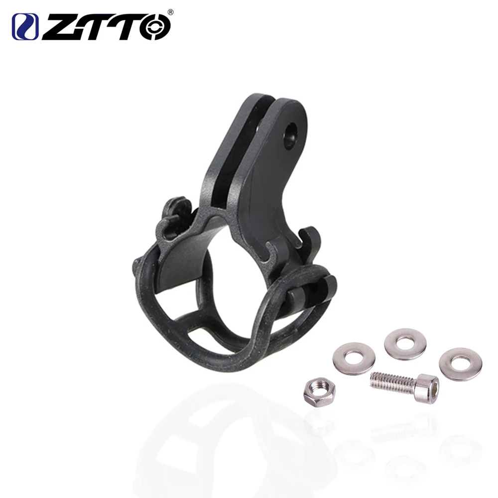 ZTTO Universal Bicycle Racing Number Plate Mount Holder Rear License Number Racing Card Bracket Bike Flashlight Holder Bracket