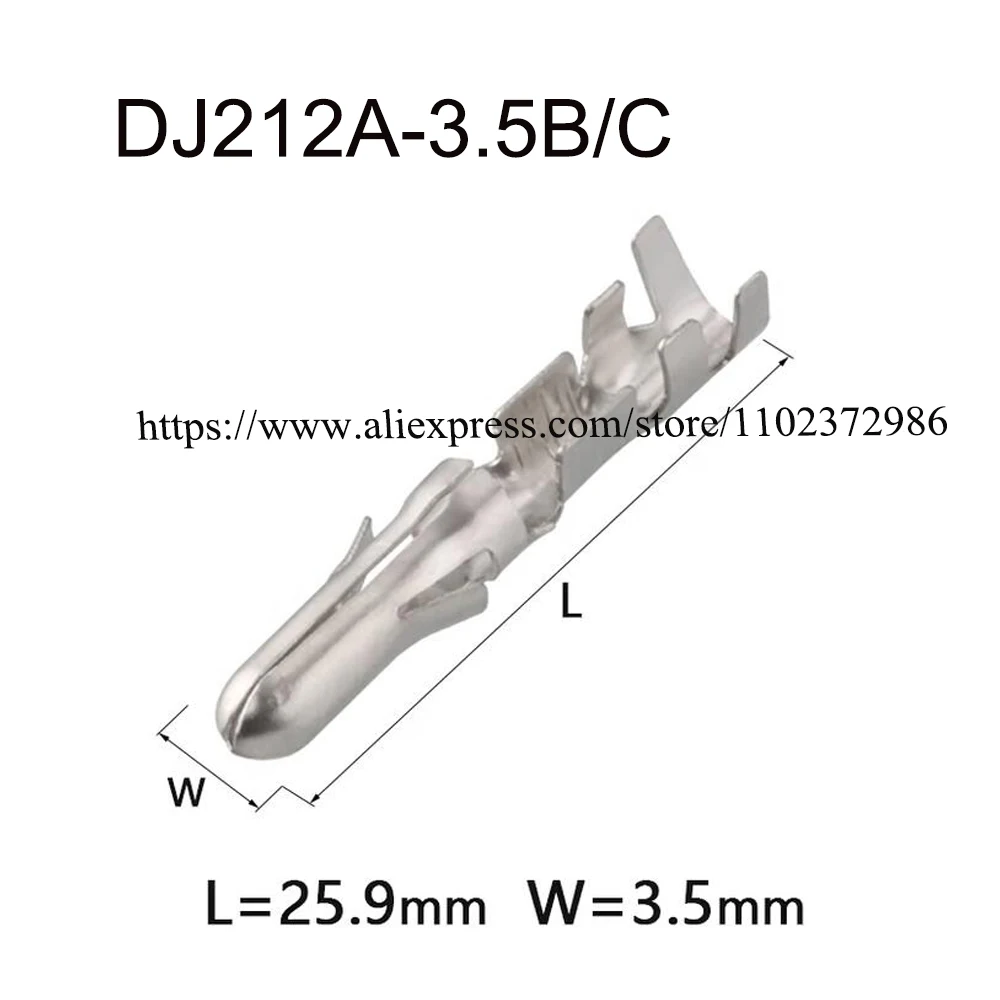 

2000PCS DJ212A-3.5B/C New energy automotive waterproof connector female male plug terminal socket pinDJ622-3*0.6A/B