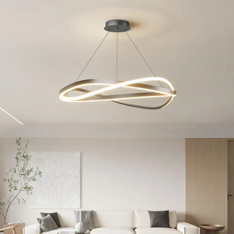 Modern LED Pendant Light for Living Dining Room Bedroom Hotel Hanging Chandelier Home Decoration Indoor Lighting Fixture Lustre