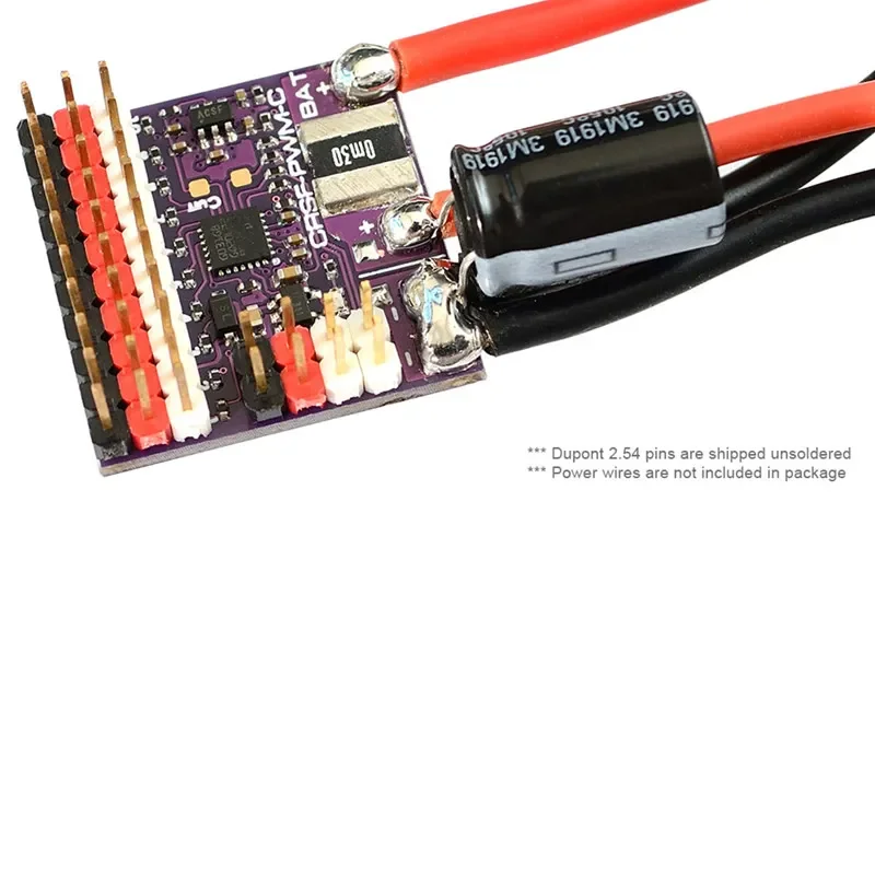 MATEKSYS CRSF إلى PWM محول CRSF-PWM-6 CRSF-PWM-C لأجزاء TBS Crossfire Nano RX SE DIY #5