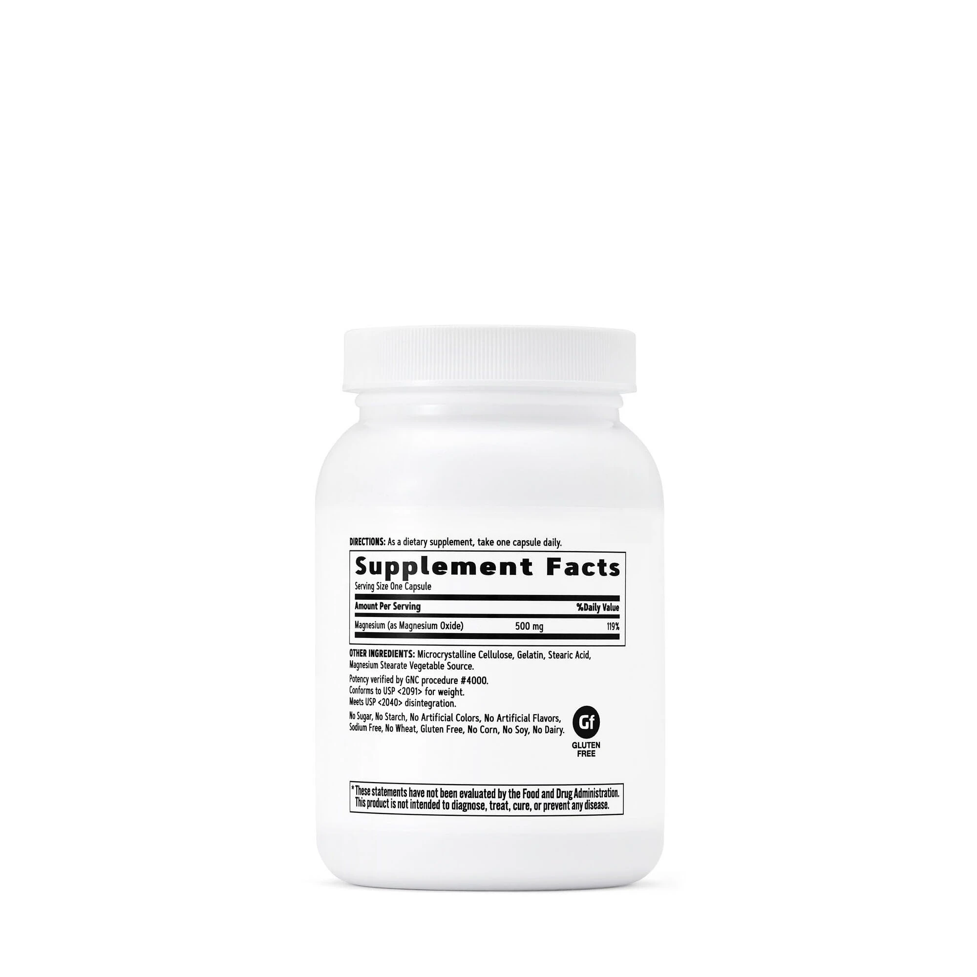 Magnesium complex capsules, support muscle, sleep and cardiovascular health, relieve fatigue, promote metabolism