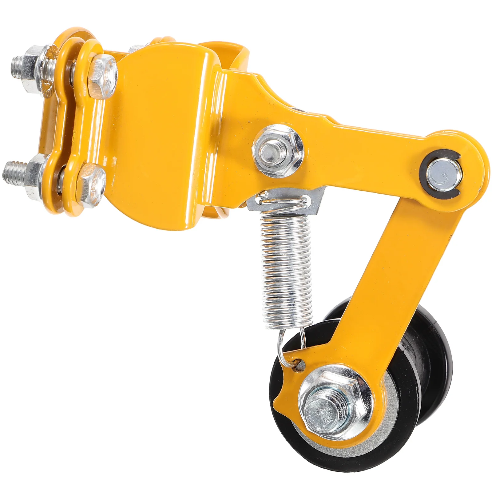 

Motorcycle Chain Tightener Yellow R Motorcycle Chain Adjuster om Wheel Adjustable Universal Pulley Chains Gear Accessories