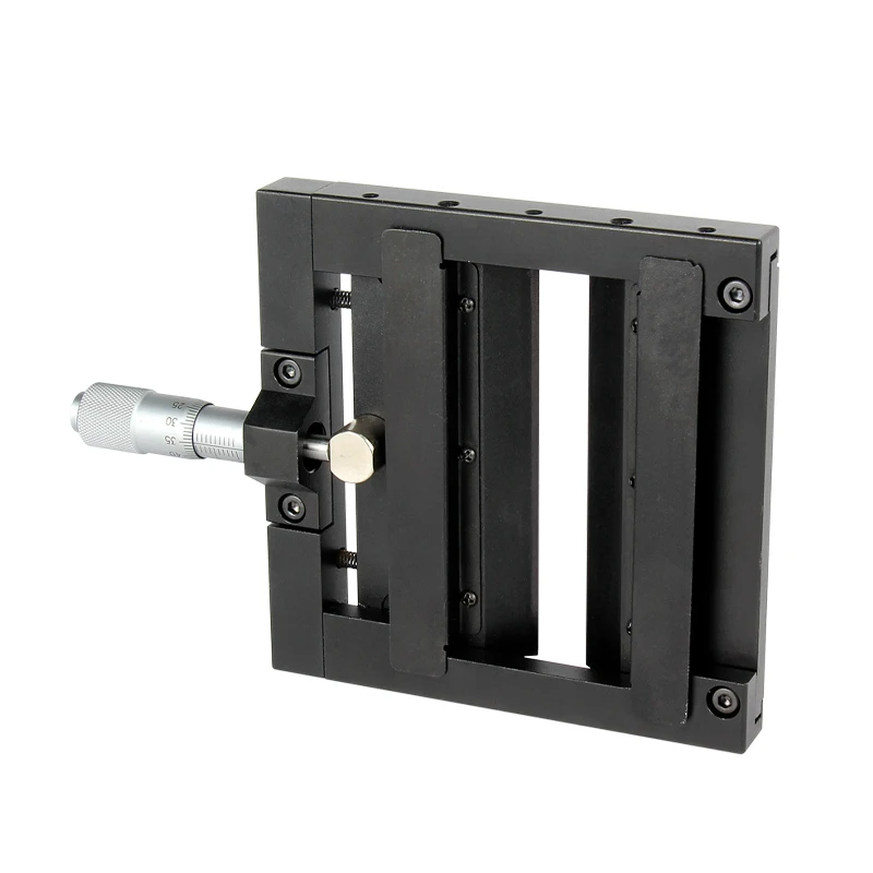 High Performance Adjustable Slit Series Manual Adjustable Readable Single Open Slit Micrometer Translation Stage