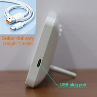 Smart Electronic Weather Forecast Alarm Clock with WiFi, Desktop Clock, and Pendulum-Type Temperature and Humidity Sensor 4