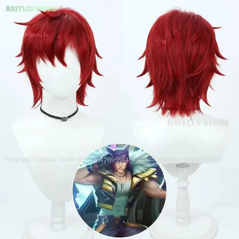 New ❤2025 Heartsteel Sett Hair Heat Resistant Synthetic LOL Women Men Anime Cosplay Wig The Boss W ☆ ☆ ☆