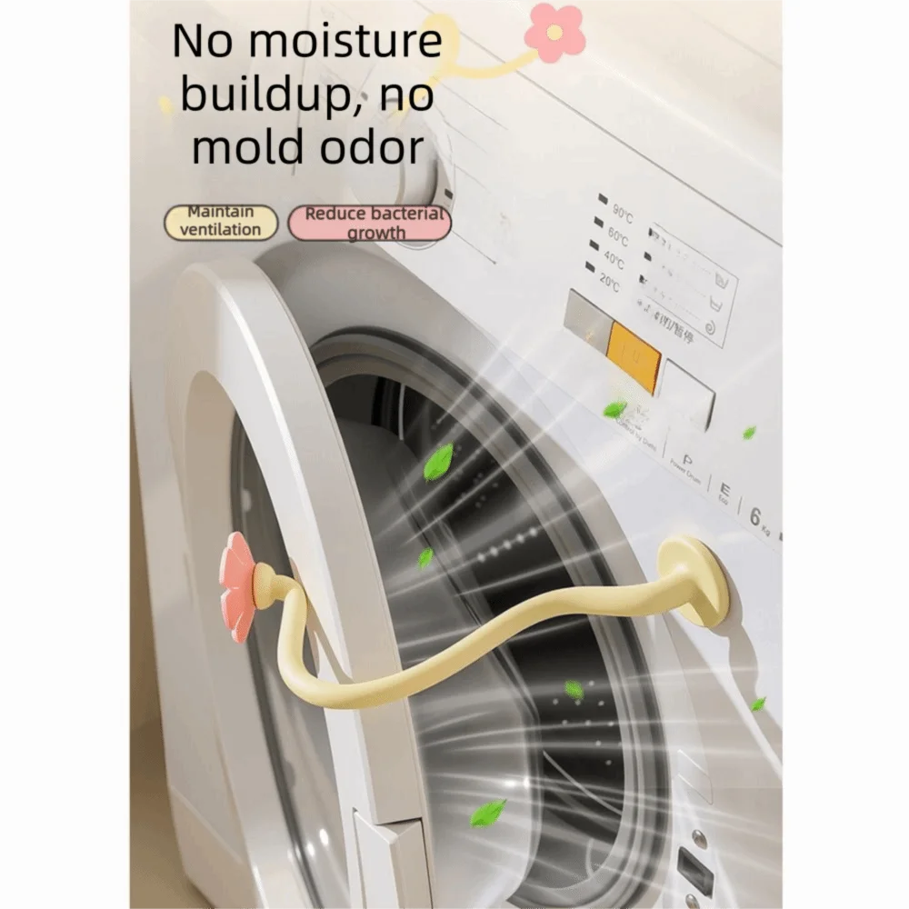 Magnetic Base Washing Machine Door Stopper Removable Support Frame Front Load Machine Prop Washer and Dryer Accessories