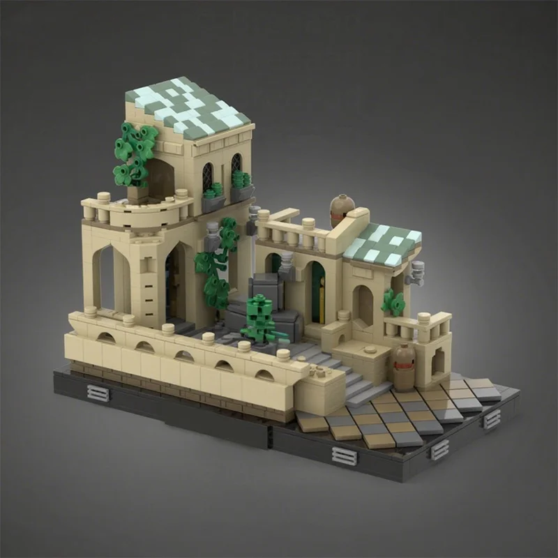 

1376 шт. MOC Theed Supremacy Diorama Коллекция Модель Строительные блоки Сборная игрушка DIY Образовательный Рождественский подарок Дети День рождения