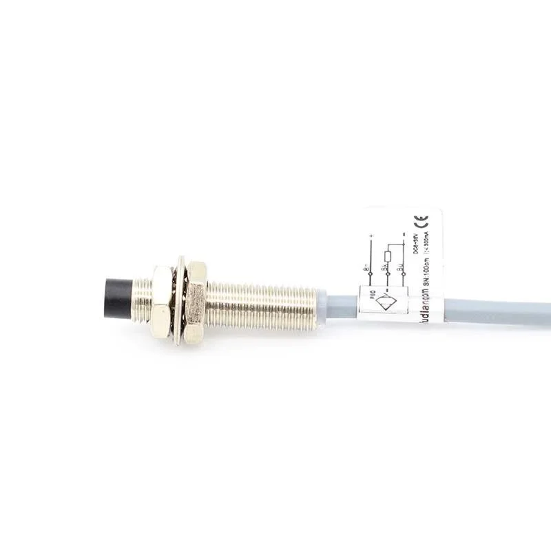 M8 proximity switch inductive metal induction sensor DC 3-wire npn normally open 24v BF-M8-2N1