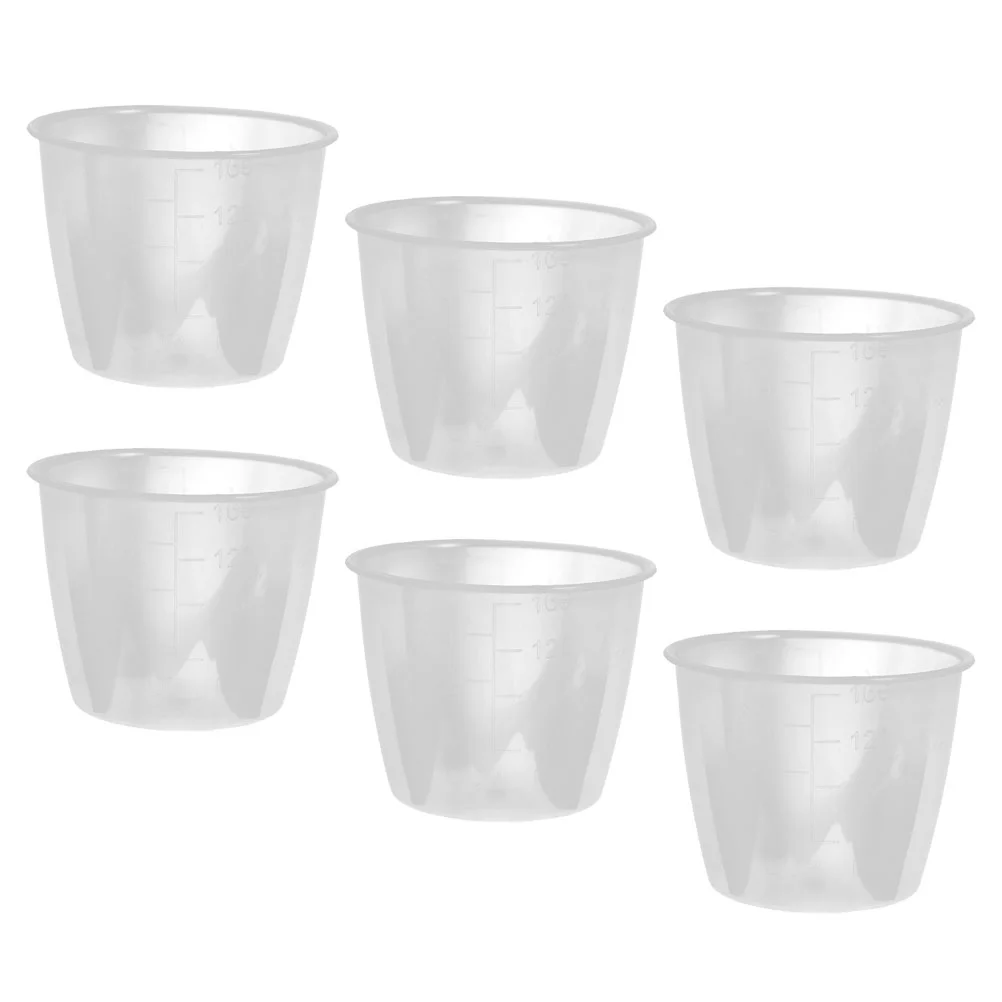 6 Pcs Rice Cooker Measuring Cup Cups Liquid Mix Parts for Dry Ingredients Pp Kitchen