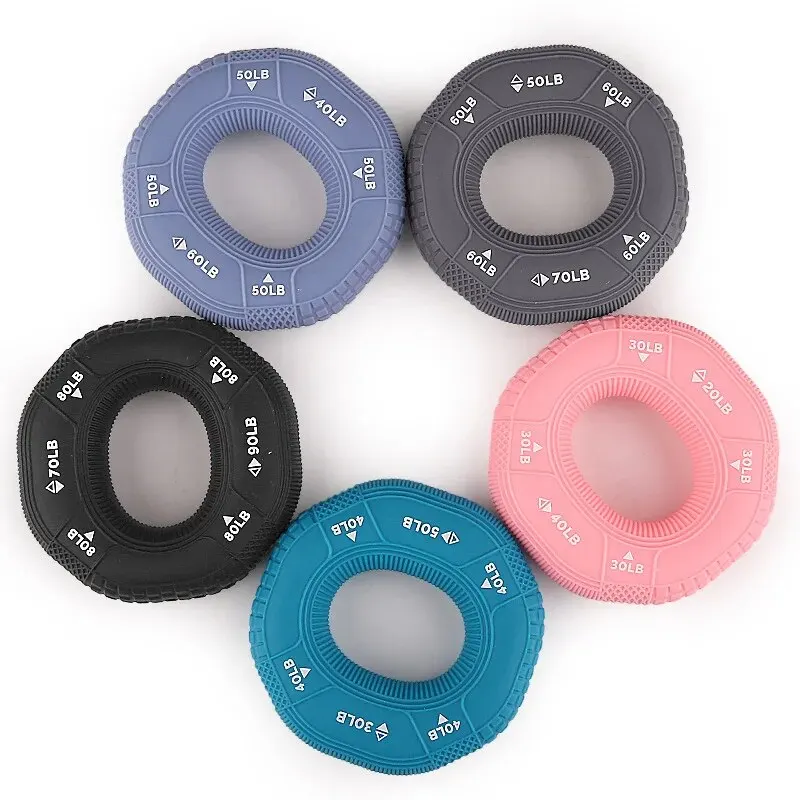 Silicone Star Anise Grip Ring Grip Tire Texture Fitness Finger Wrist Relaxation Relaxation Training Equipment