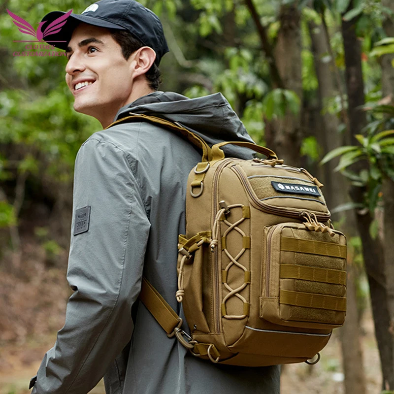 Men's Camouflage Backpack, Hiking And Camping Backpack,Tactical Cycling Travel Climbing Backpacks Outdoor Sports Backpack custom