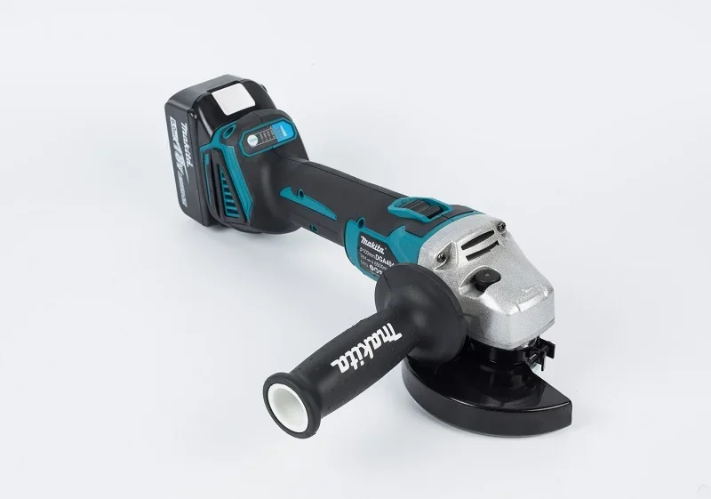 Makita  DGA404 - 125mm 18V, Brushless Lithium Electric Angle Grinder, máquina de corte recarregável, alta potência, polimento