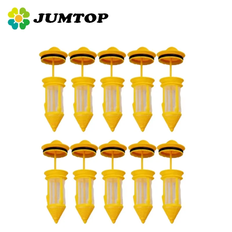 

JUMTOP 10Pcs Dental Chair Suction Filter Strong Suction Weak Suction Water Filter Dentistry Equipment Spare Parts