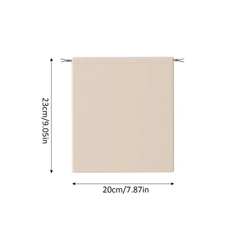 Drawstring Organizer Bag Waterproof Flocking Bag For Car Vacuum Cleaner Multifunctional Organization Bag For Small Household