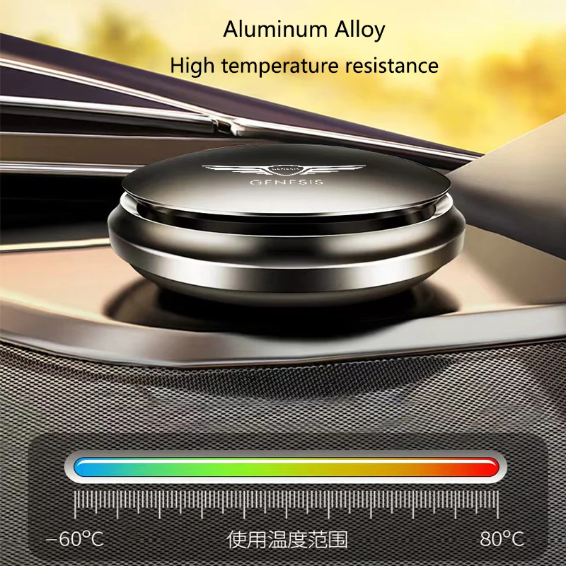 Car Air Freshener cute cologne Fragrance For GENESIS G80 G70 G90 GV80 G60 G90 GV60 G60 X Mini Diffuser Fresh Perfume accessories