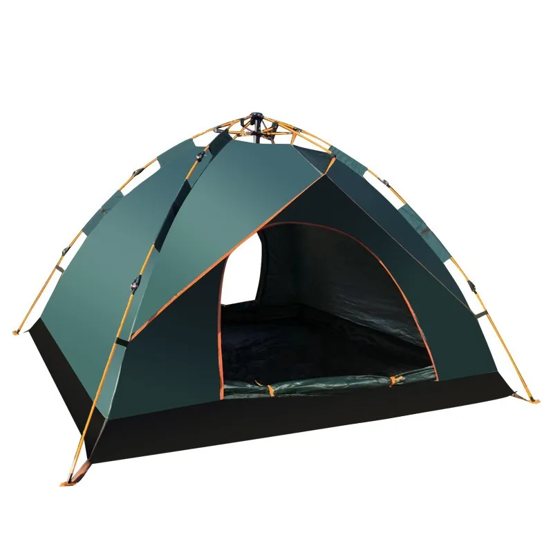 Portable Outdoor Fully Automatic One-Bedroom Tent With Oxford Fabric & Anti-Mosquito Mesh