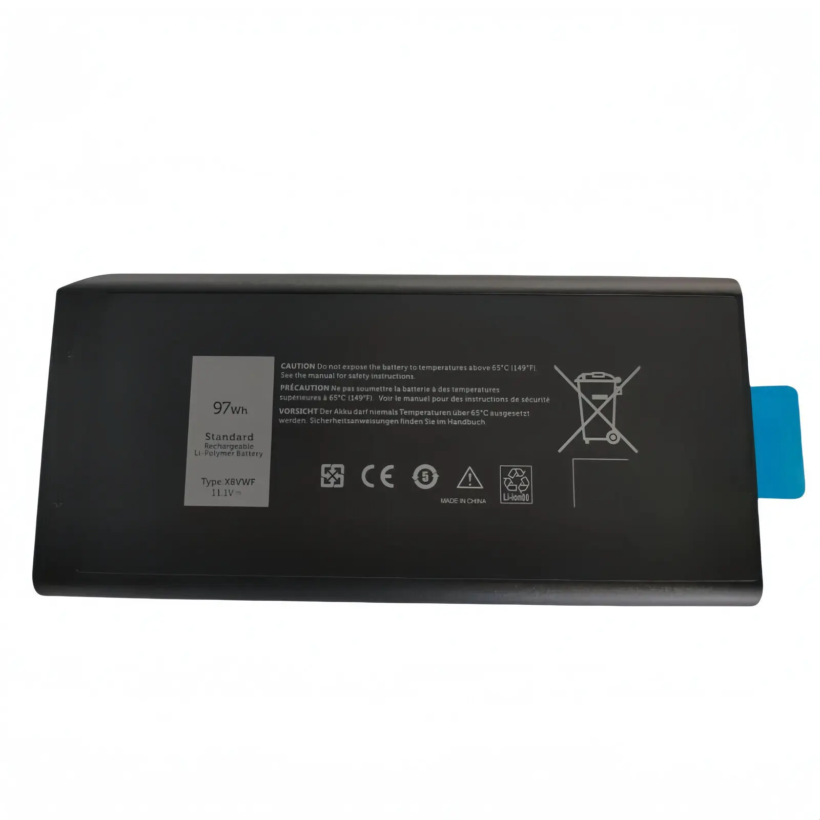 

X8VWF 4XKN5 Laptop Battery For DELL Latitude 14 RUGGED E7404 E5404 XN4KN YGV51 453-BBBE CJ2K1 5XT3V 09FN4 DKNKD 97WH