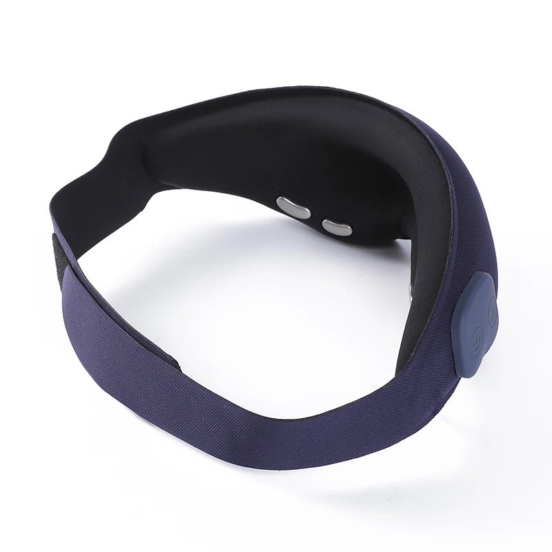 

Smart Library Factory Wireless 3d Eye Massage Mask Electric Massage Mask With High-frequency Vibration And Heat Cold Compression