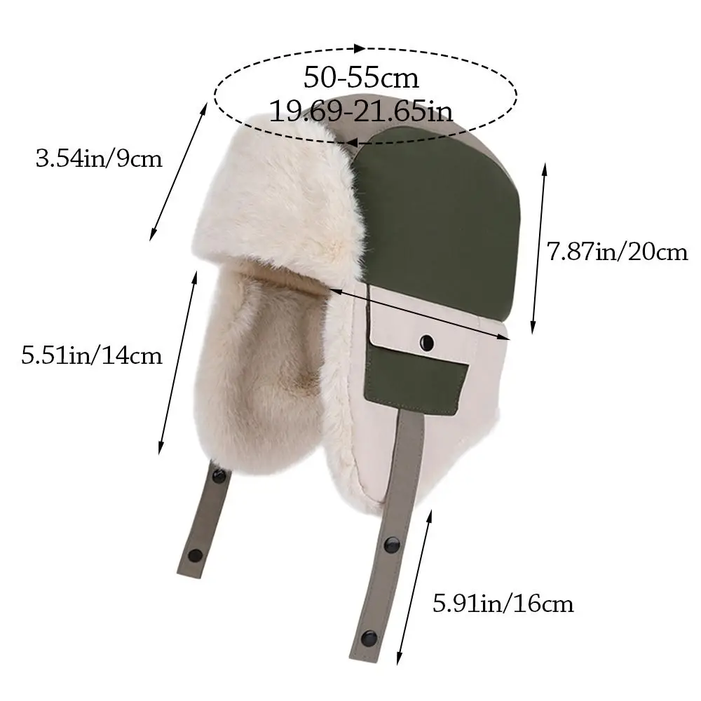 Mode Warme Kinder Winter Hüte Verdickung Pilot Hut Kälte Beweis Winddicht Ski Hut Jungen Mädchen