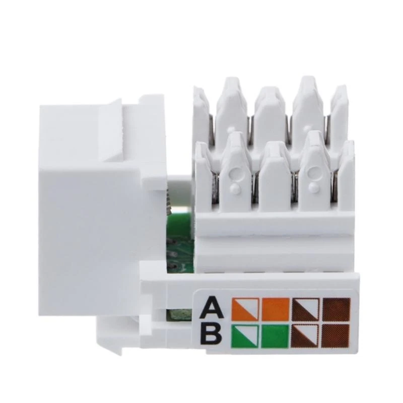 5ASD Keystone Wall Plates con Modulo rete CAT5E Accoppiatore Keystone RJ45
