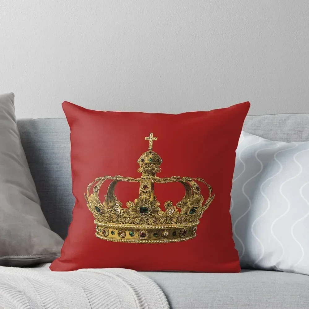 

Crown Throw Pillow Decorative Cushions For Living Room luxury home accessories bed pillows Ornamental Pillow pillow