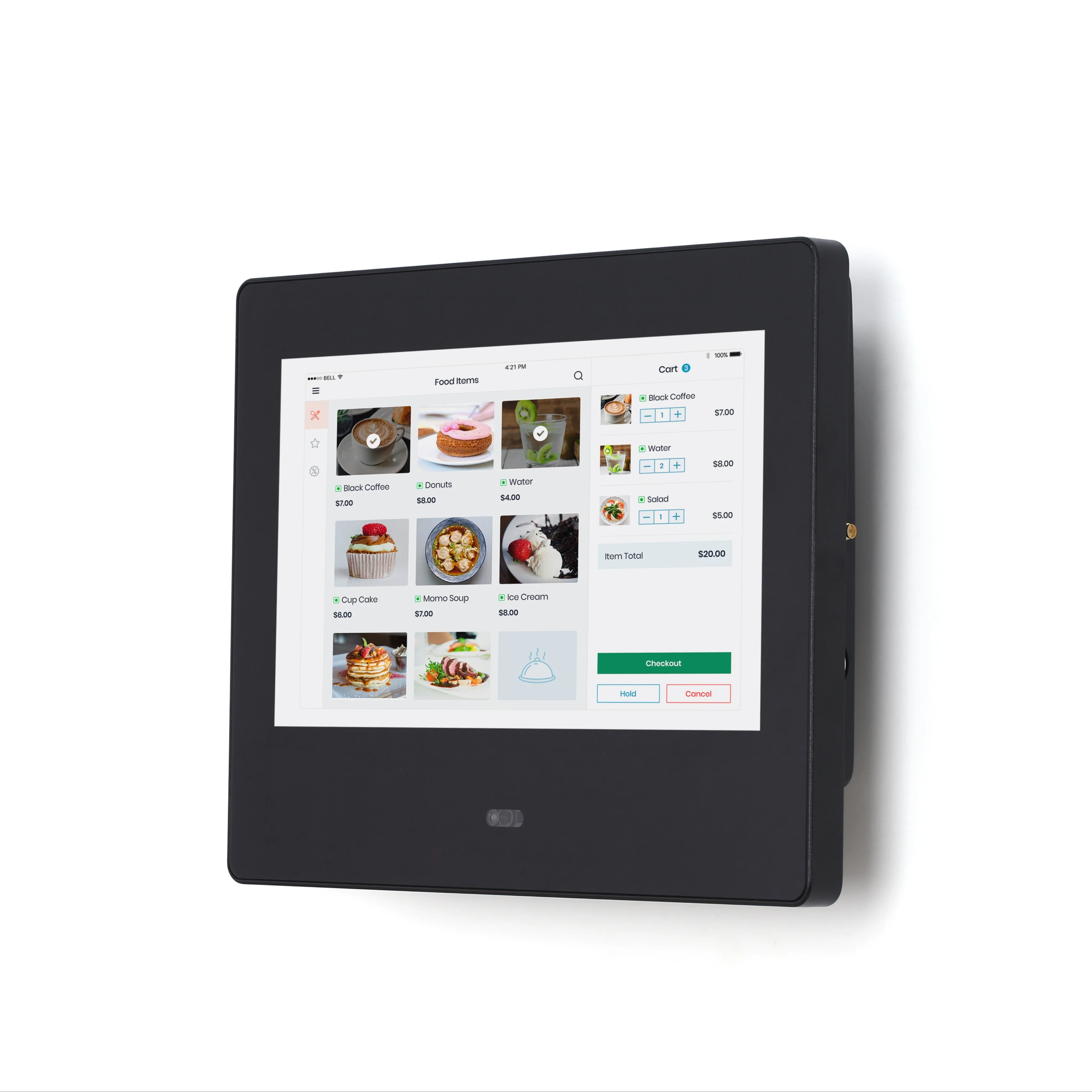 

In stock Matsuda POS 11.6inch Wall-Mountable Touch POS Windows/Android Shopping Malls Cash Register Terminal