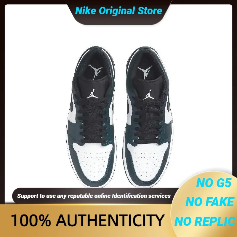 

Кроссовки Nike Jordan 1 Low Dark Teal 553558 -411