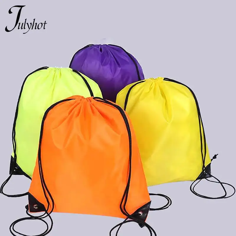 Mochila de Cordão Impermeável para Homens e Mulheres, Sacos Esportivos, Bolso de Fitness, Impermeável, Caminhadas, Acampamento, Praia, Natação, Ginásio