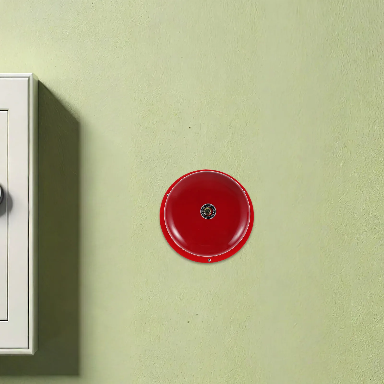 

Safety Fire Alarm Bell High Decibel Emergency Warning System for Indoor Outdoor Fire Bell Hardwired Doorbell Chime