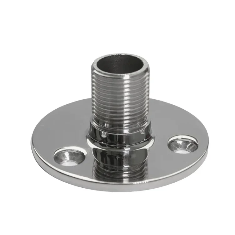 متوفر في المخزون 316 مصنع تركيبات الأجهزة البحرية بقاعدة هوائي من الفولاذ المقاوم للصدأ #2