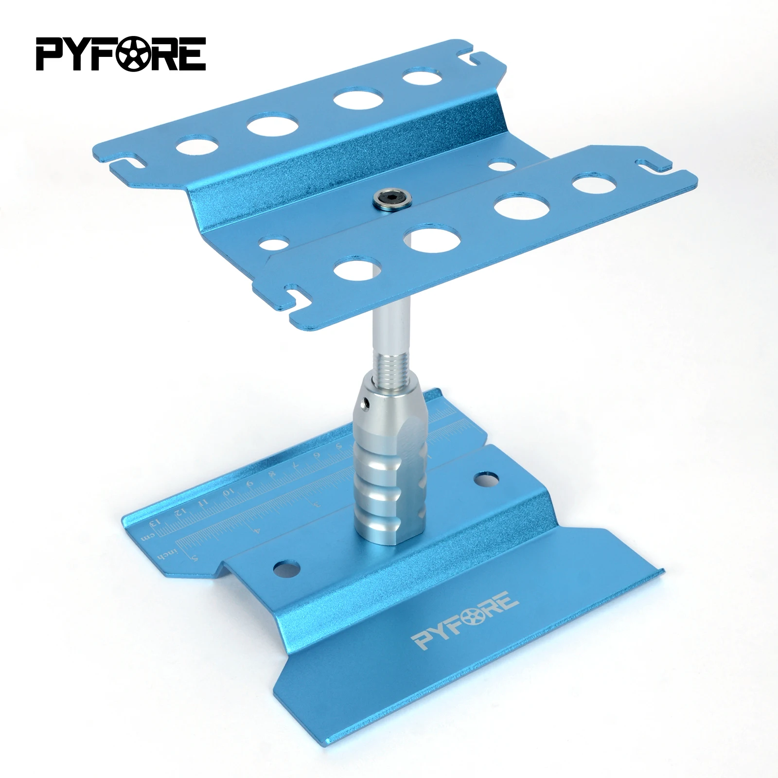 RC Cars Tool Heightening Work Stand Assembly Platform 360 Degree Rotate Repair Station 1/10 1/8 Buggy Crawler Car