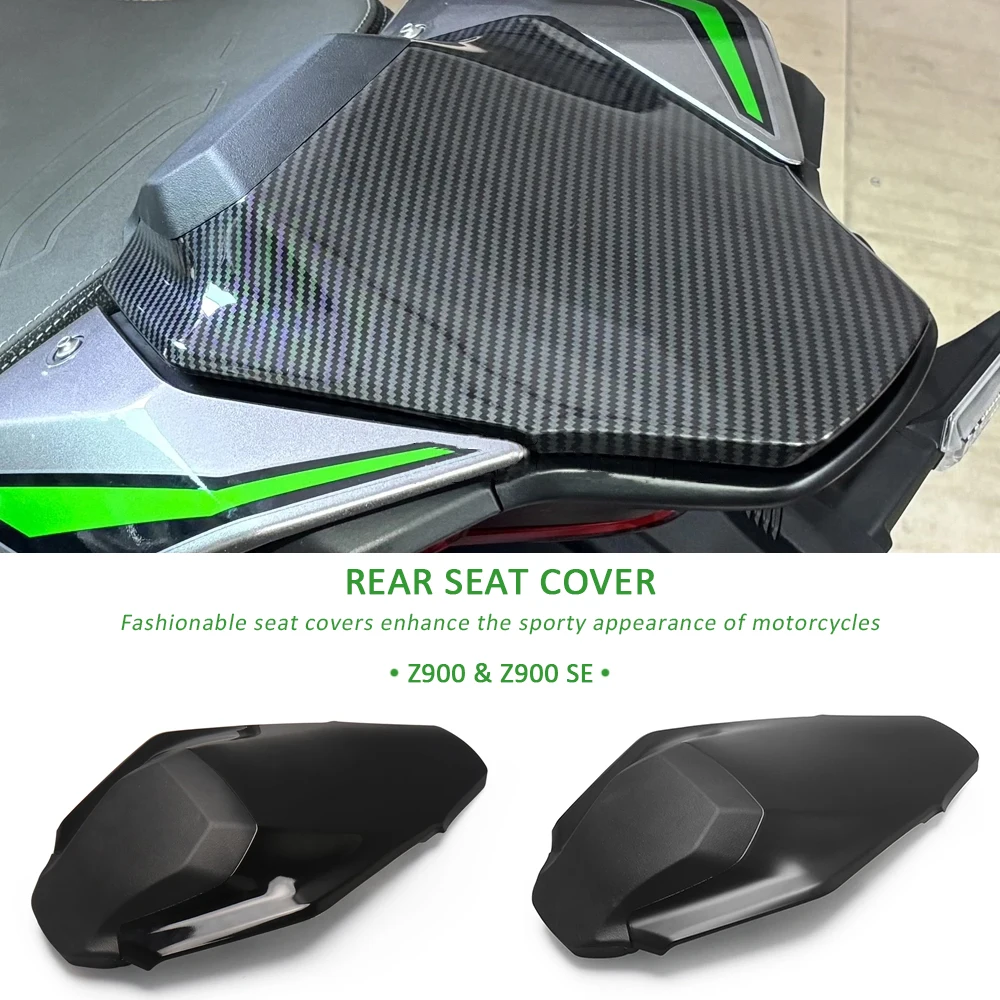 Accessoires moto 2025 : Capots de selle arrière, capots de selle passager et capots de selle supérieurs pour Kawasaki Z900 SE Z-900 Z 900