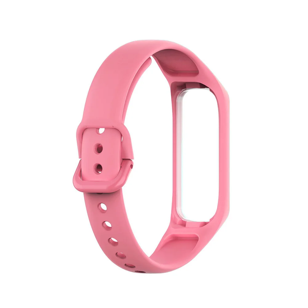 O bracelete macio do silicone para a galáxia do samsung fit 2 sm-r220, bracelete da substituição do esporte para o relógio esperto