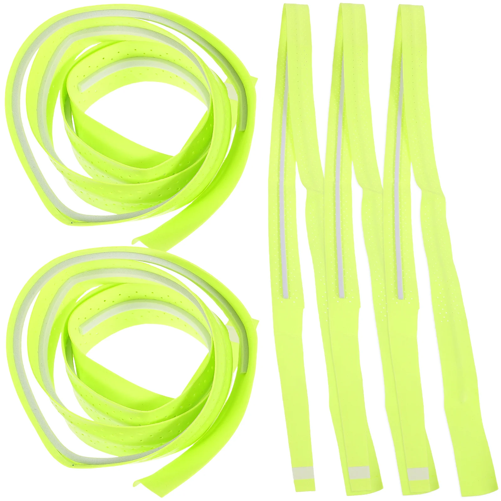 

5pcs Badminton Sweatband Grip Tape Non-slip Elastic Racket Tapes for Tennis Baseball Softball Bat Handle Accessories