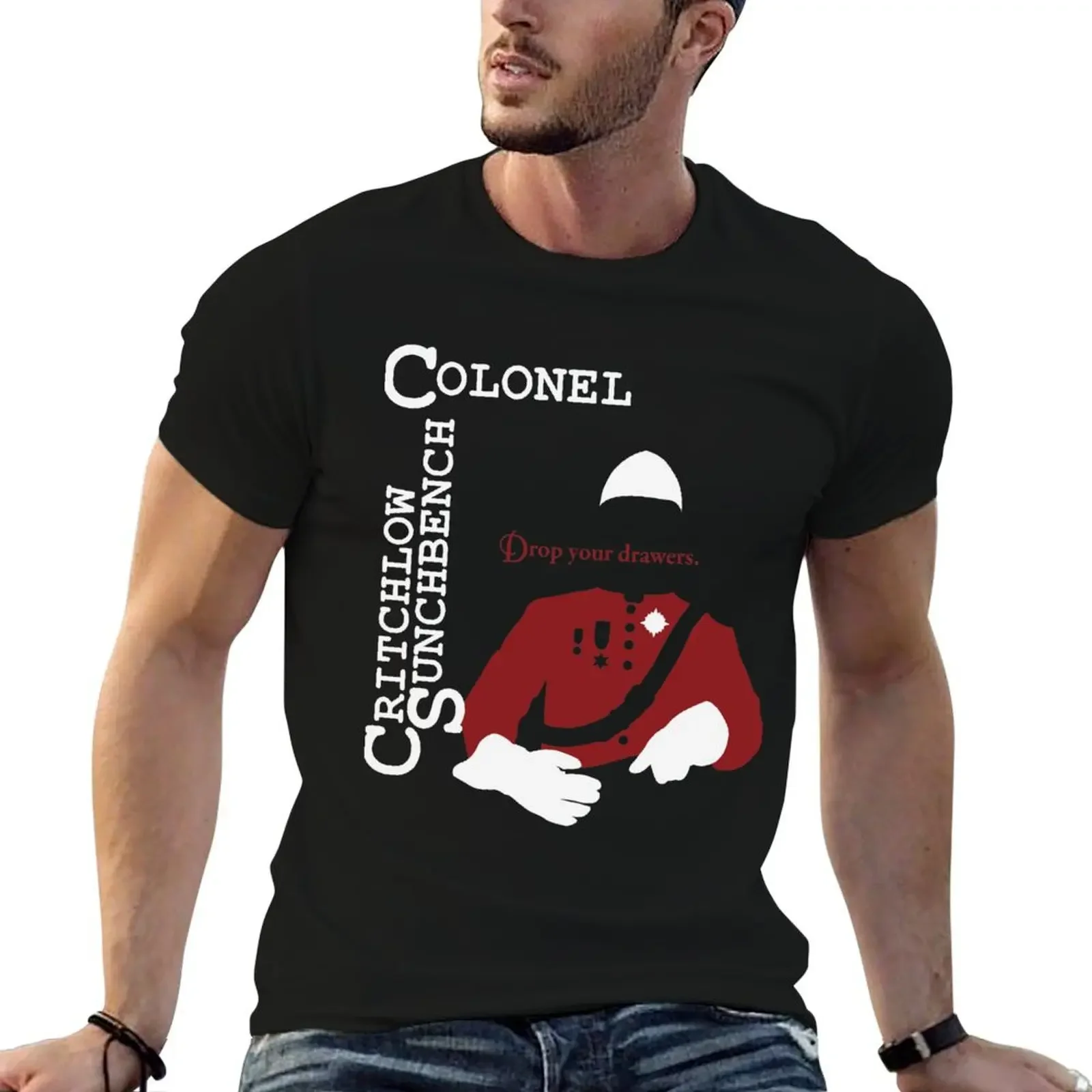 

Colonel Critchlow Sunchbench T-Shirt heavyweights rapper graphic tees cute tops outfits for men