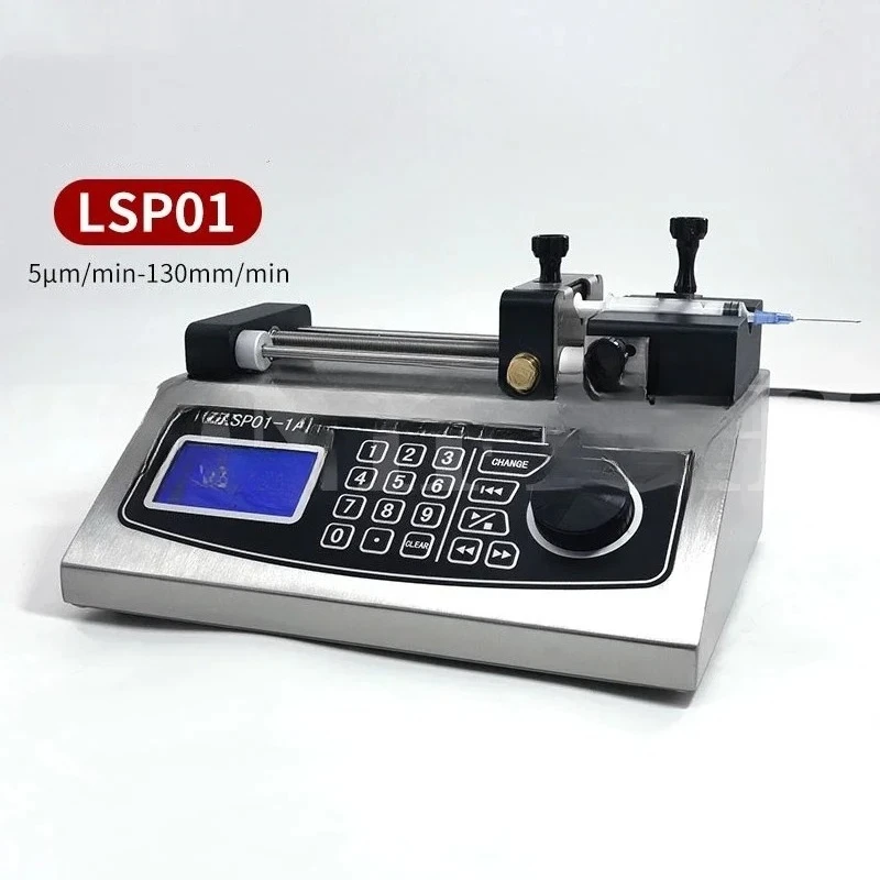 LSP01 Experimental Syringe Pump High Precision Microperfusion Extraction Push-pull High Pressure Electrospinning Syringe Pump
