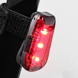 Bike Taillight USB LED Bicycle Tail Light Mountain Bike Safety Warning Front Rear Lights Night Backpack Light Riding Accessories