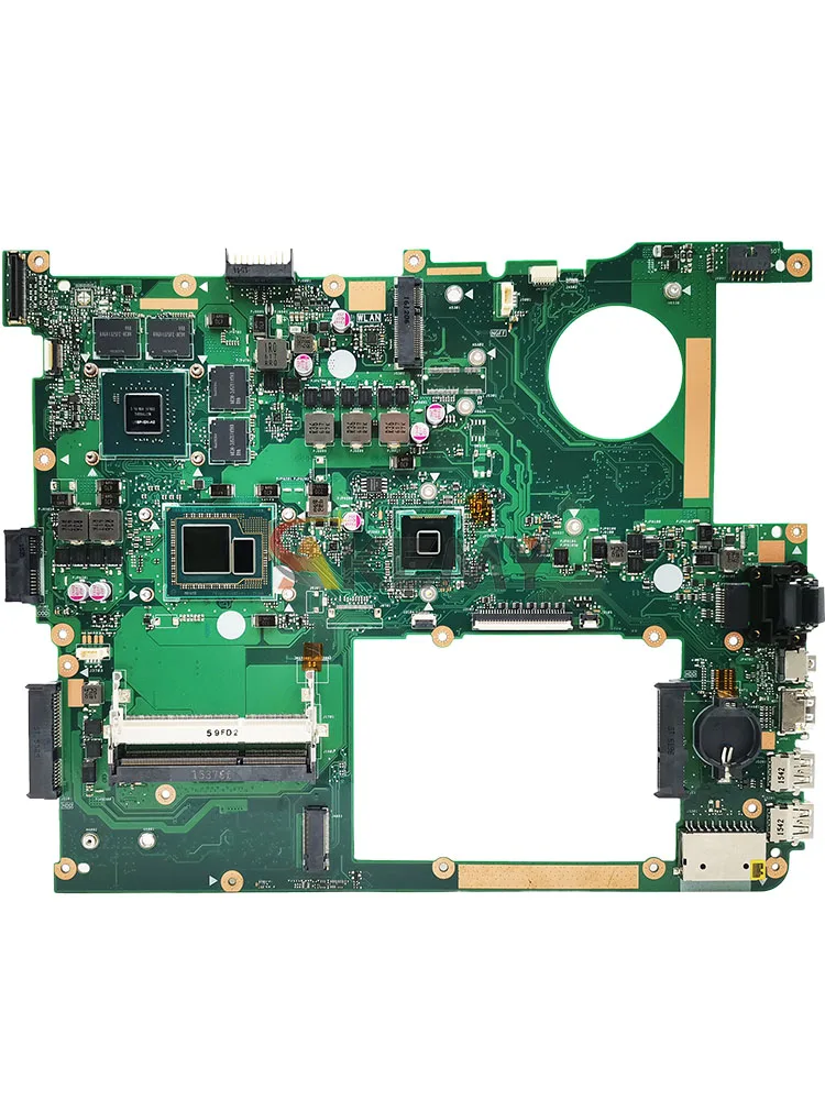 G771JM Laptop-Mainboard für ASUS ROG G771J N751JX GL771JM GL771JW N751JK G771JW Hauptplatine mit i5 i7 CPU 100% getestet OK schneller Versand