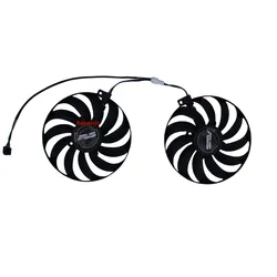 2Pcs/Set,T129215SU,4Pin,VGA Cooler,Video Card Fan,For ASUS RX 5600XT 5700 5700 XT DUAL EVO OC,Replace FDC10U12S9-C PLD10010S12HH