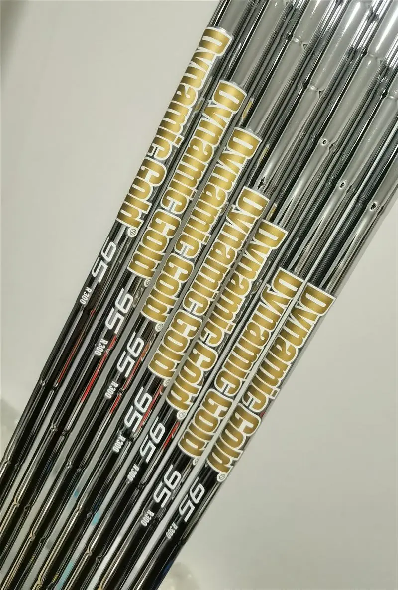 Dynamic Gold 95 R300 steel golf iron shafts #4-#P( 7pcs ) 0.350 tip size weight 98gms about