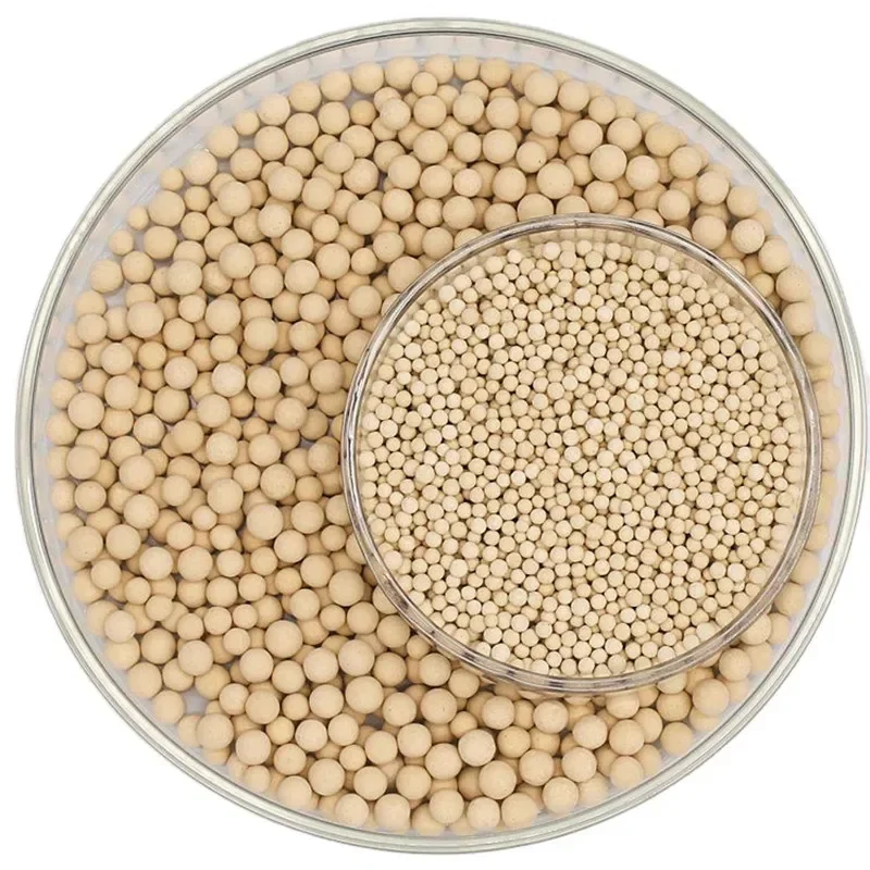 Zeolite 3A,4A,5A,13X, tamiz molecular y secado desecante cuentas de tamiz molecular tamaño 3-5 MM