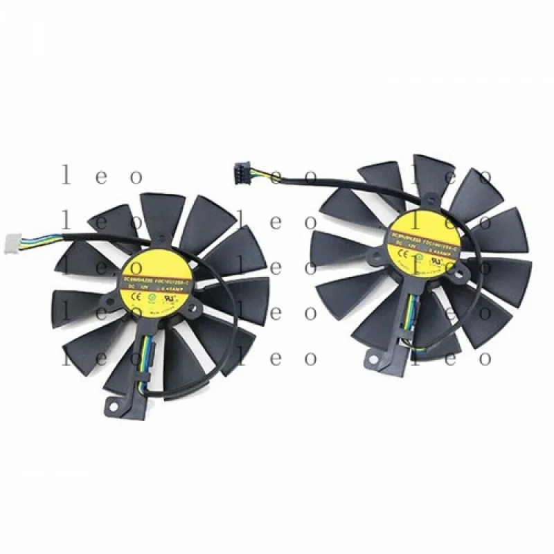 AA   FDC10U12S9-C For ASUS Dual GeForce RTX2060 2070 2080 Graphics Cooling fan 88mm