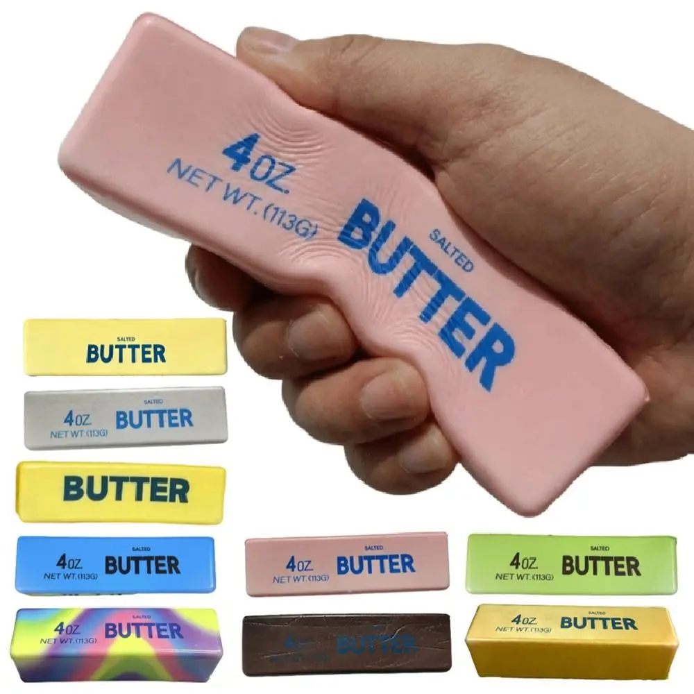 Fidget Creative Slow Rebound Butter Stick Super Soft Anxiety Relief Butter Stick Pinch Elastic Funny Sensory Stress Stick