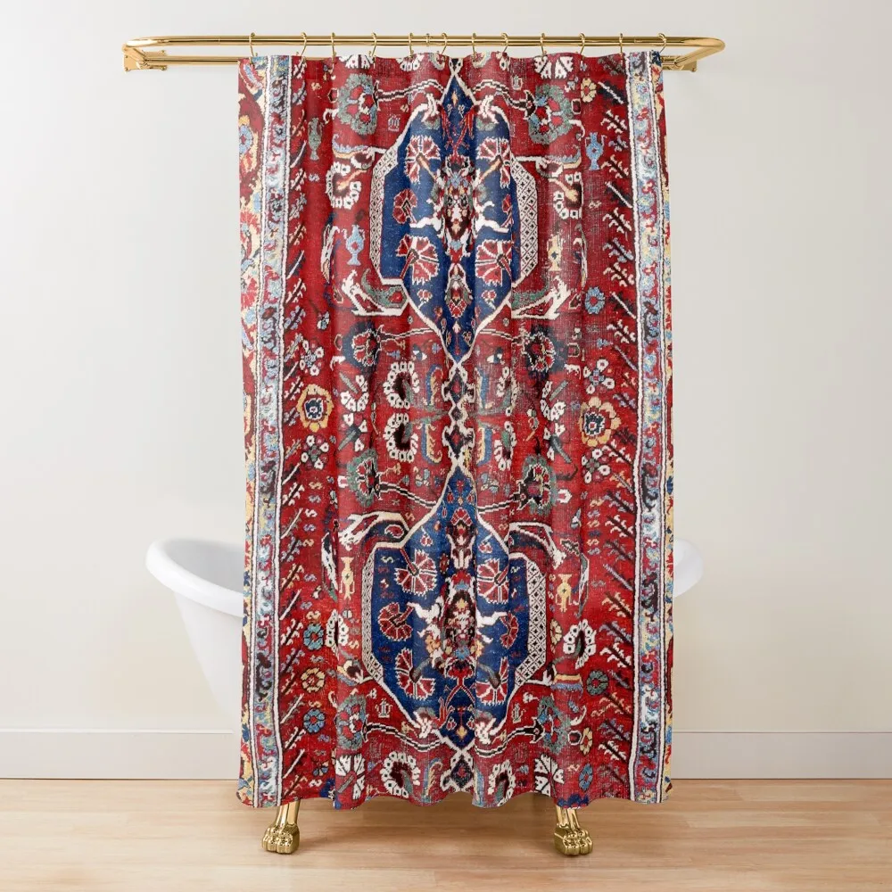 

Demirci Kula 18th Century Anatolian Rug Print Shower Curtain For The Bathroom Anime Bathroom Elegant Bathroom Curtain